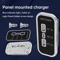 Quick Charger PD Dual USB Panel Car Charger Socket 3.1A 12V/24V USB Charger Outlet Power Adapter for Camper Caravan Accessories Oasis Select Default Title
