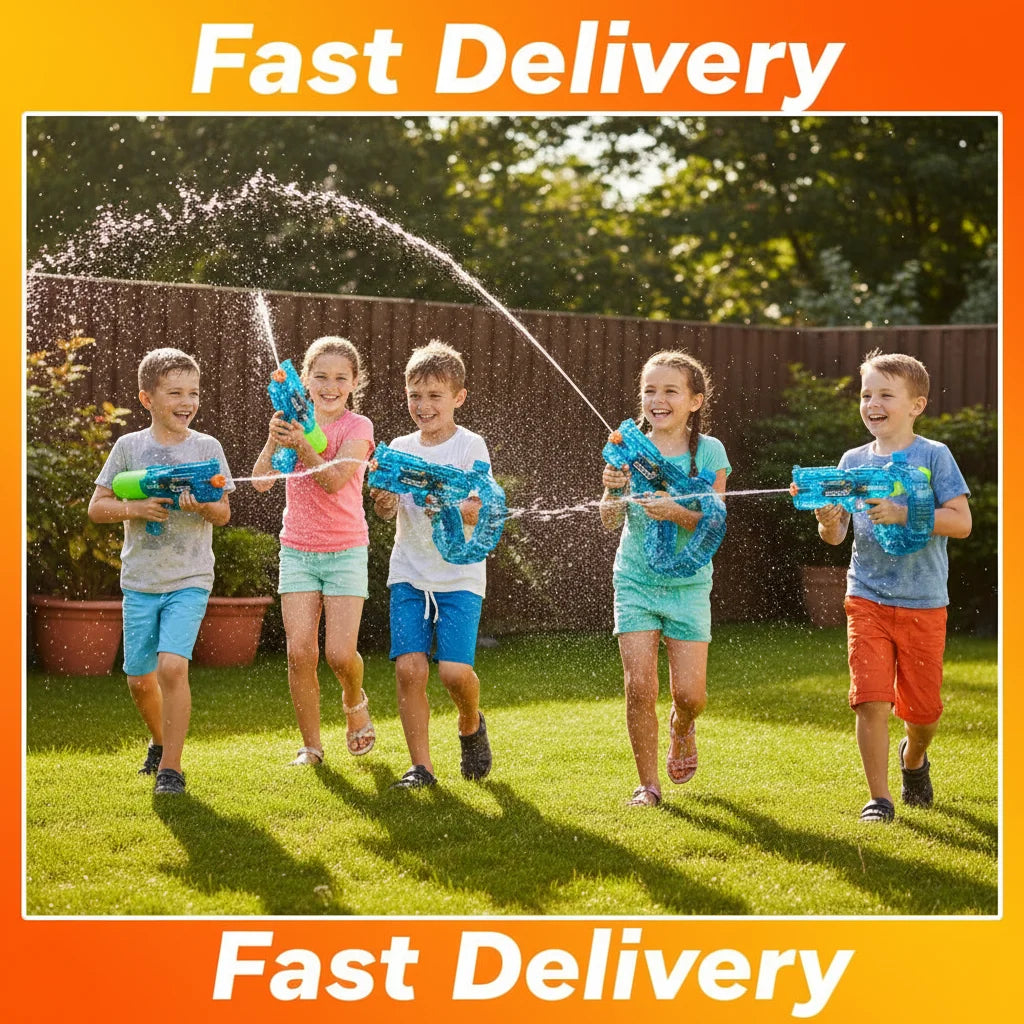 Electric Water Gun for Adults – Auto Fire Squirt Blaster 8M