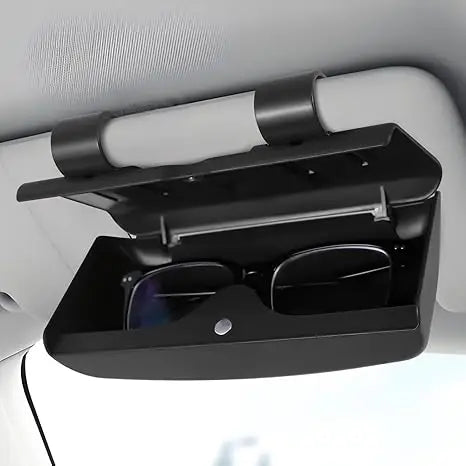 Magnetic Car Sun Visor Glasses Holder & Sunglasses Storage Box