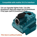 For Makita 18V Battery To 12V 240W Power Adapter for Car Fridge Cigarette Lighter Port Buck Converter Regulator Tool Accessory Oasis Select For Maktia