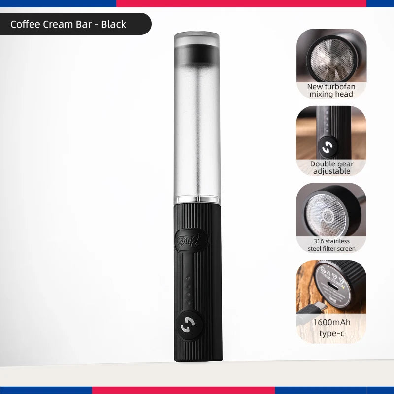 GUOHE Electric Milk Frother & Coffee Whisk | Mini Foamer