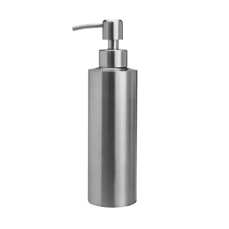 Liquid Soap Dispenser Bottle Gel Bottle 304 Stainless Steel Silver Rose Gold Lotion Pump Hand Soap Kitchen Bathroom Dispenser Oasis Select
