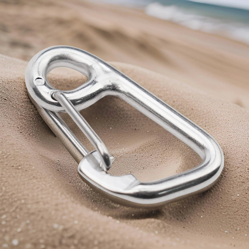 Scuba Diving Hook Stainless Steel Safety Diving Buckle Clip Camping Carabiner Simple Hook Hanging Buckle Snap Kayak Accessories Oasis Select