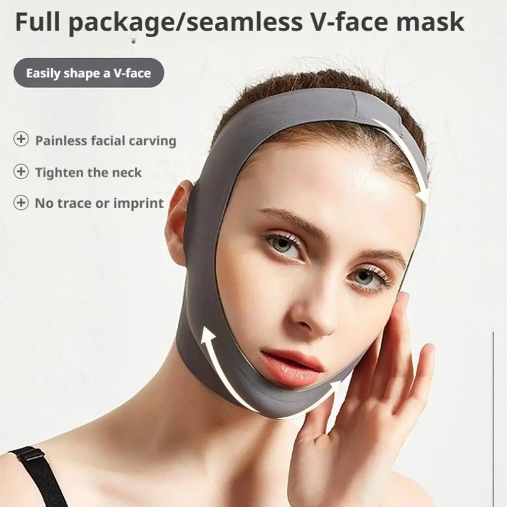 V-Shape Face Lift Slimming Mask – Chin & Jawline Lifting Strap Face Lifting Mask Oasis Select