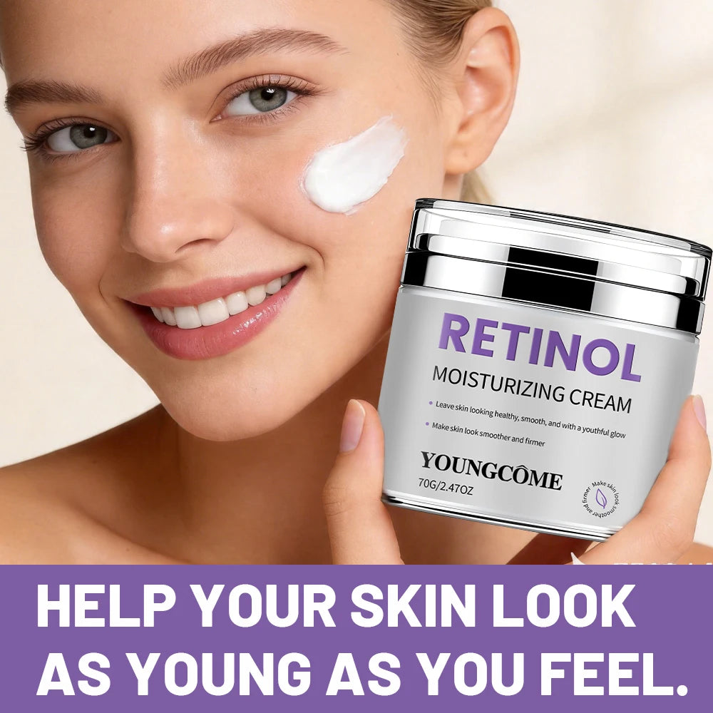 YOUNGCOME Retinol Moisturizing Cream | Daily Hydrating Face Cream Retinol Face Cream Oasis Select