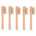 1/3/5pcs Cleansing Face Brush Wooden Animal Hair Facial Deep Cleansing Massage Care Tool Face Washing Product Skin Care Brush Oasis Select 5pcs