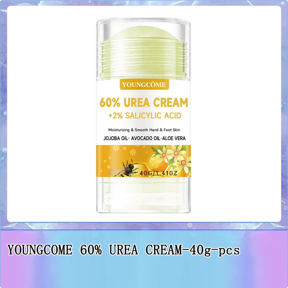 YOUNGCOME 60% Urea Body Cream – Exfoliating & Hydrating, 40g
