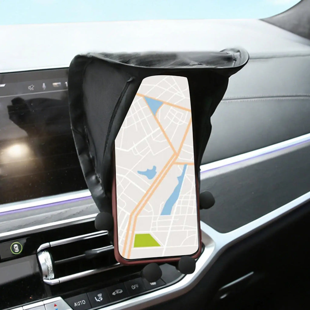 Car Phone Sunshield Smartphone Center Console Navigation Anti-Glare Cover Phone Shade for Car Phone Shade for Car Suv Mpv Rv Oasis Select