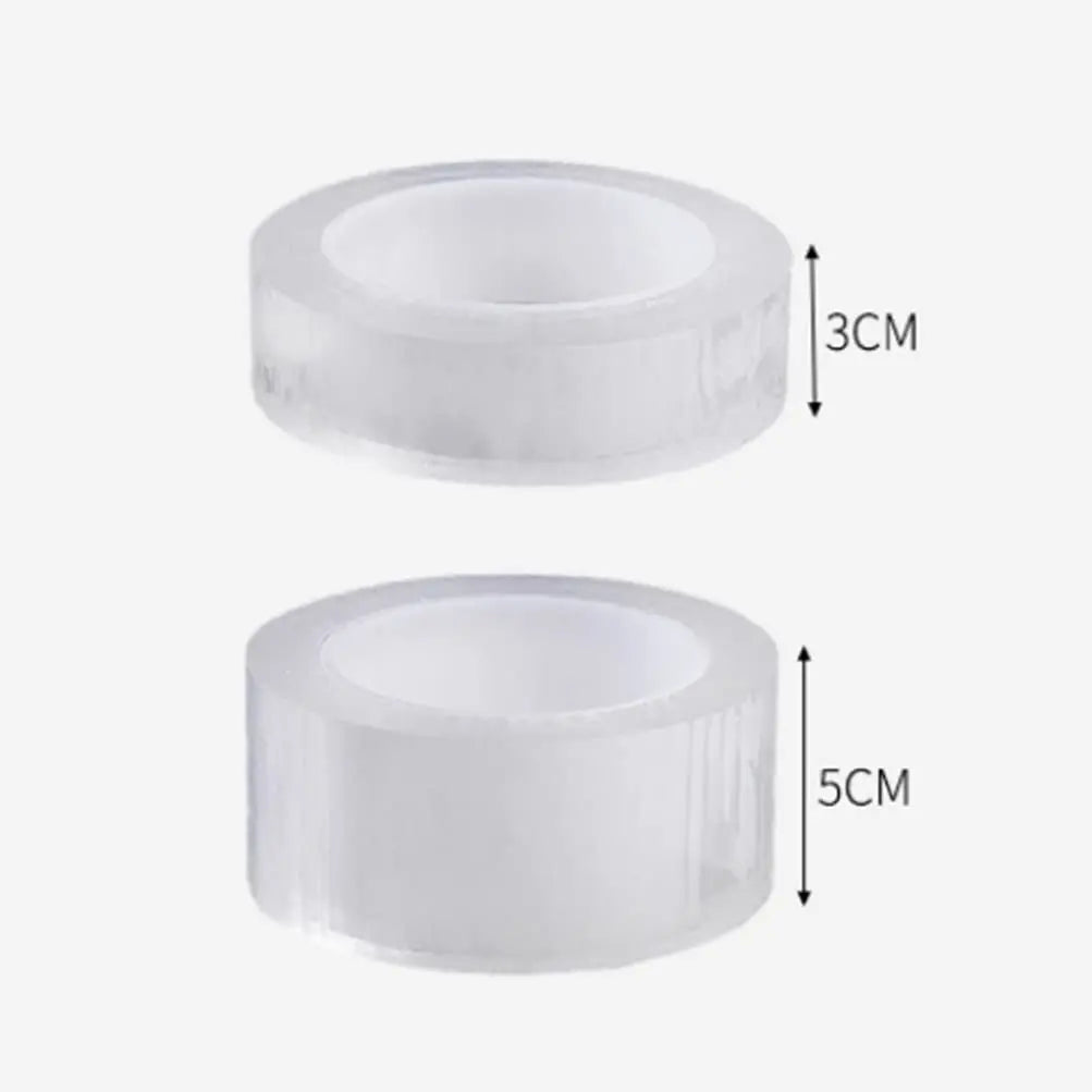 5m/10m Single-sided Self-adhesive Nano Tape, Waterproof and Oil-proof, Kitchen and Bathroom Sink Sealing Strip, Transparent Oasis Select