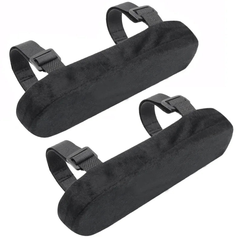 1/2Pcs Armrest Pads for Office Chair Car Elbow Support Cushion Memory Foam Arm Pressure Relief Pads Armrest Cover Cushion Pad Oasis Select 2pcs