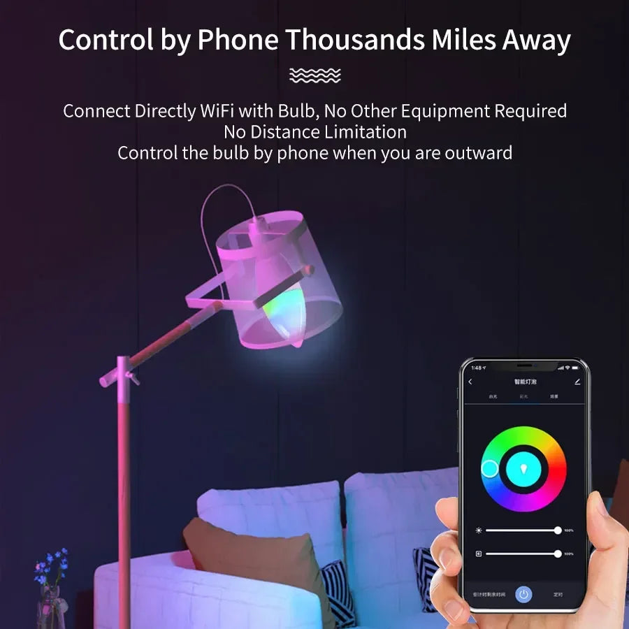 E14 WiFi Smart Candle Bulb | Tuya, Alexa & Google Home Smart LED Bulb Oasis Select