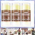 Men Sandalwood Deodorant Stick Anti Sweating Keep Drying Lasting Fragrance Remove Armpit Odor Underarm Refresh Sticks 40g 1/3set Oasis Select 40g 3pcs