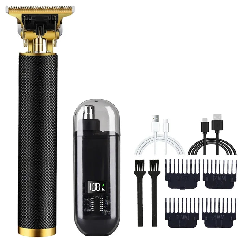 WEEME 806-HW Electric Hair Clipper UBS Rechargeable Cordless Beard Trimmer Men Powerful Electric Hair Clipper Trimming Tool Oasis Select 061-BlackMesh-VHS