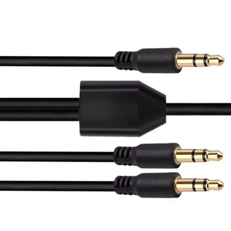 3.5mm Headphone Jack Audio Cable Splitter 3.5mm Cable 1 Male to 2/3/4/5/6 male AUX Cable Splitter Adapter For Computer Headset Oasis Select