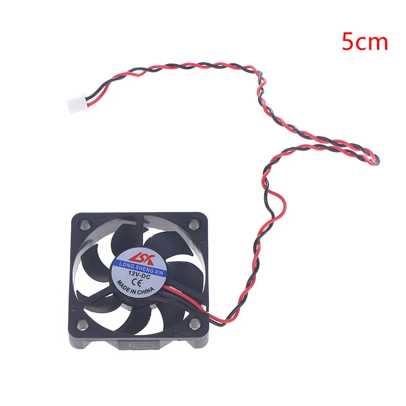 5V/12V/24V Cooling Turbo Fan Brushless 3D Printer Parts 2Pin For Extruder DC Cooler Blower Part Black Plastic Fans Oasis Select 12V 5CM