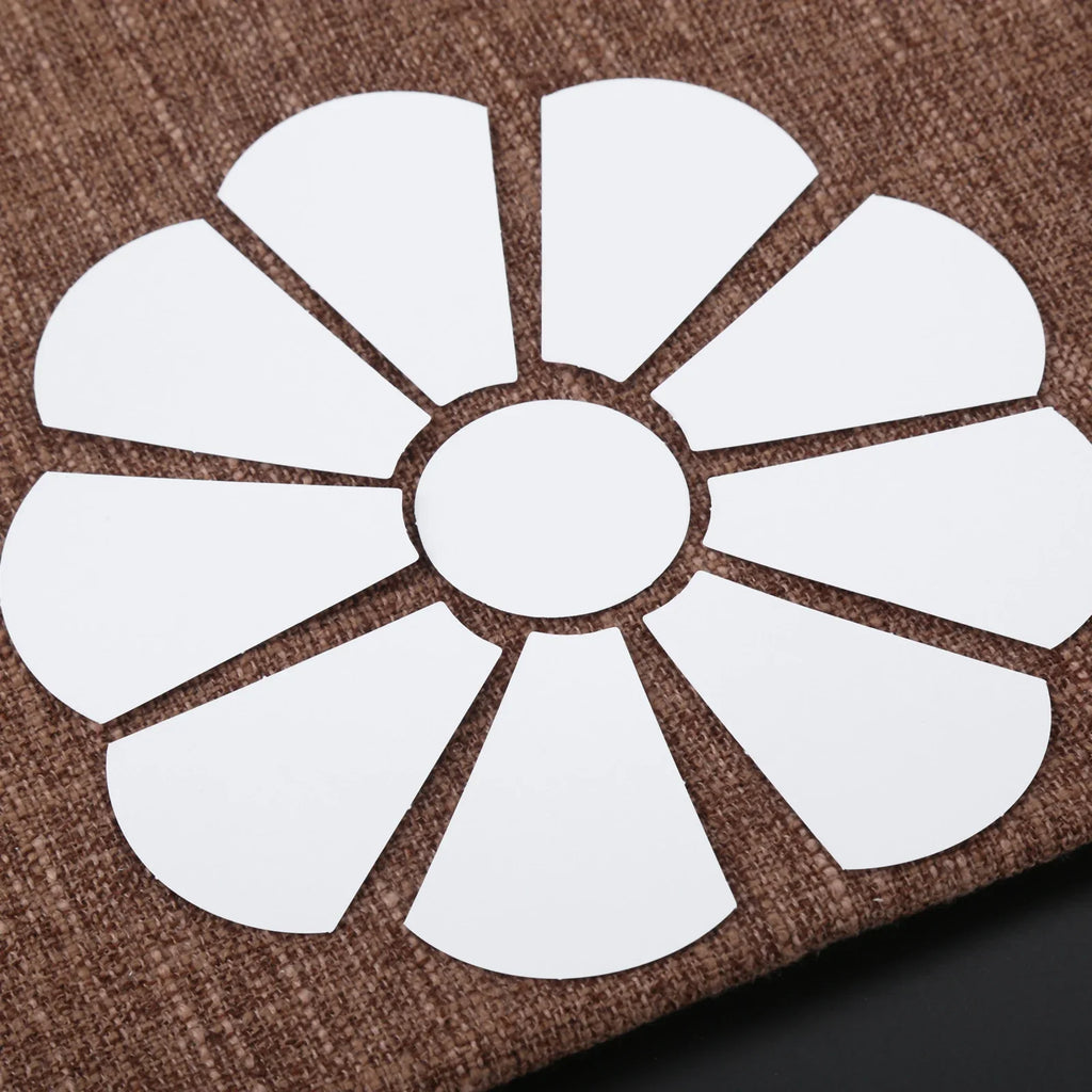 44Pcs/Bag 39/56/71mm Dresden Paper Plate Paper Mold For Patchwork Works 40 Pieces Petal + Round Flower Core 4 Pieces DIY Craft Oasis Select