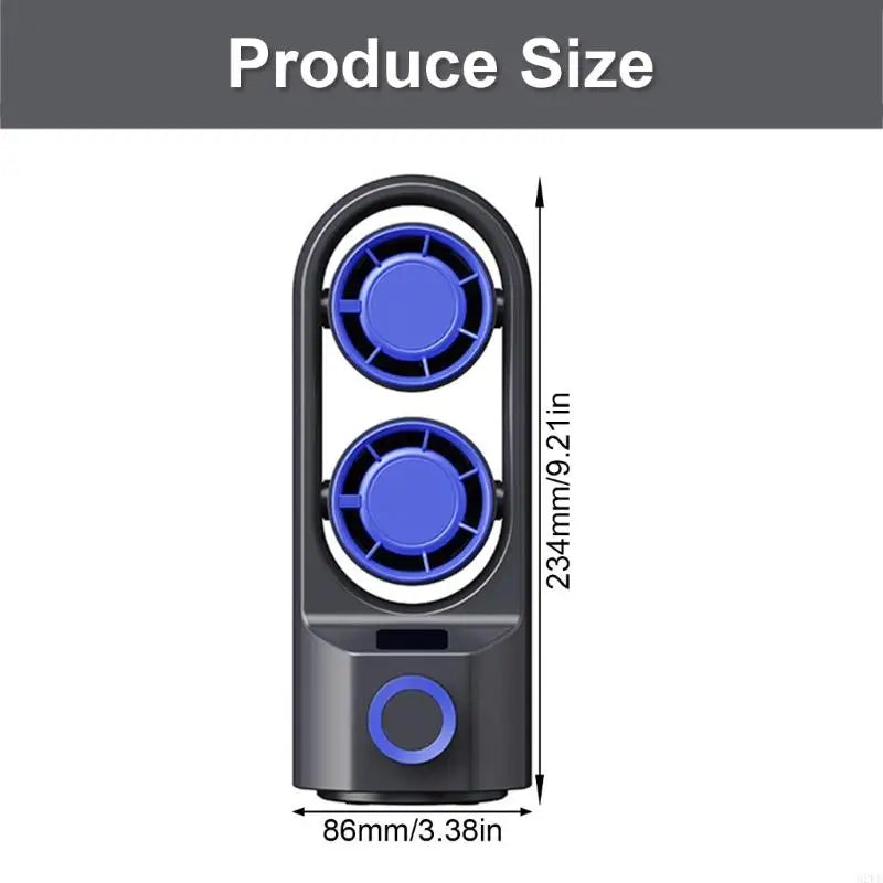URGGU USB Rechargeable Oscillating Tower Fan – Desk & Camping