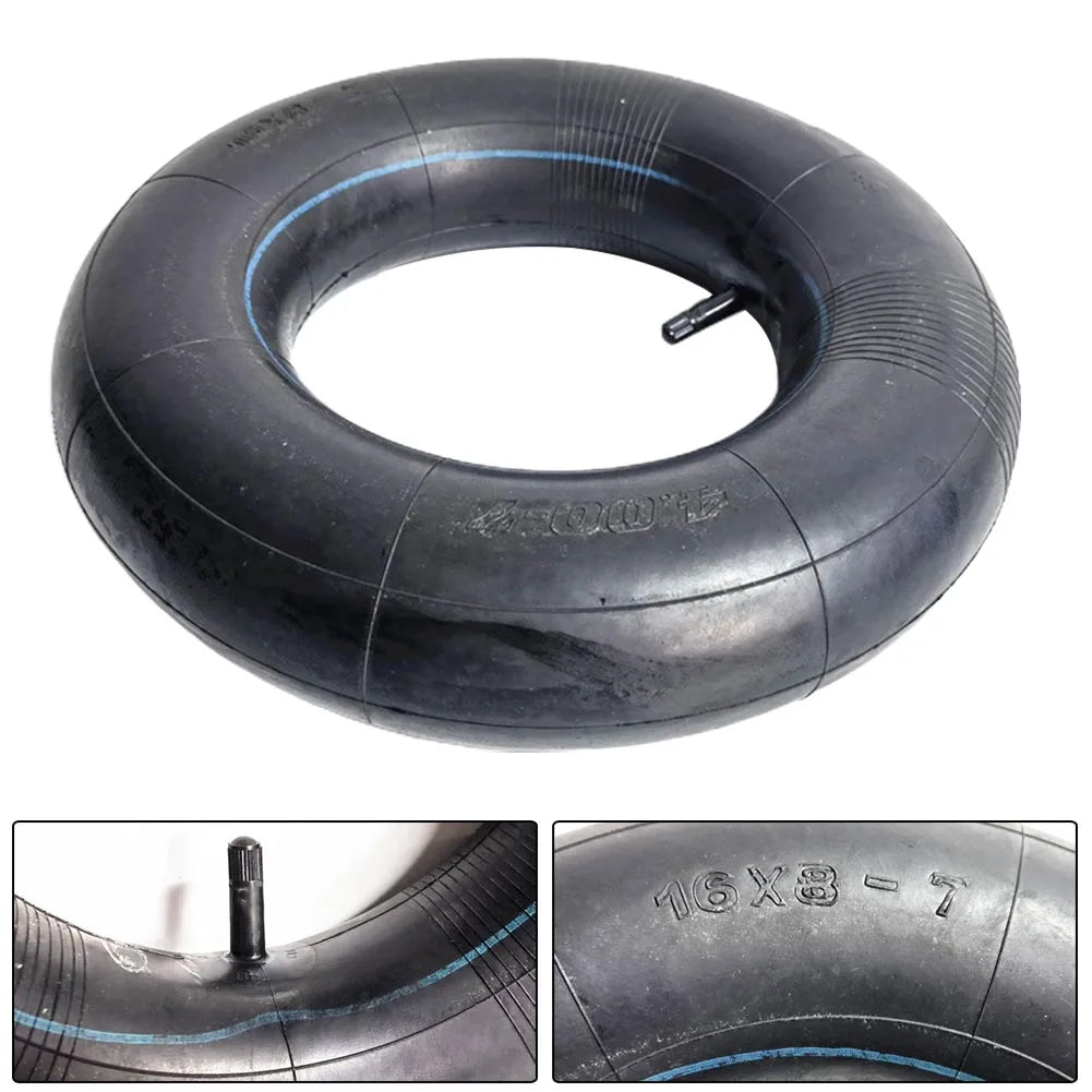 16 X 8-7 Inner Tube For Go Kart Bike Trailer Tire 4.00-7 Inner Tire Tube Micro-tillage Rotary Tiller Inner Tube Rubber Parts Oasis Select