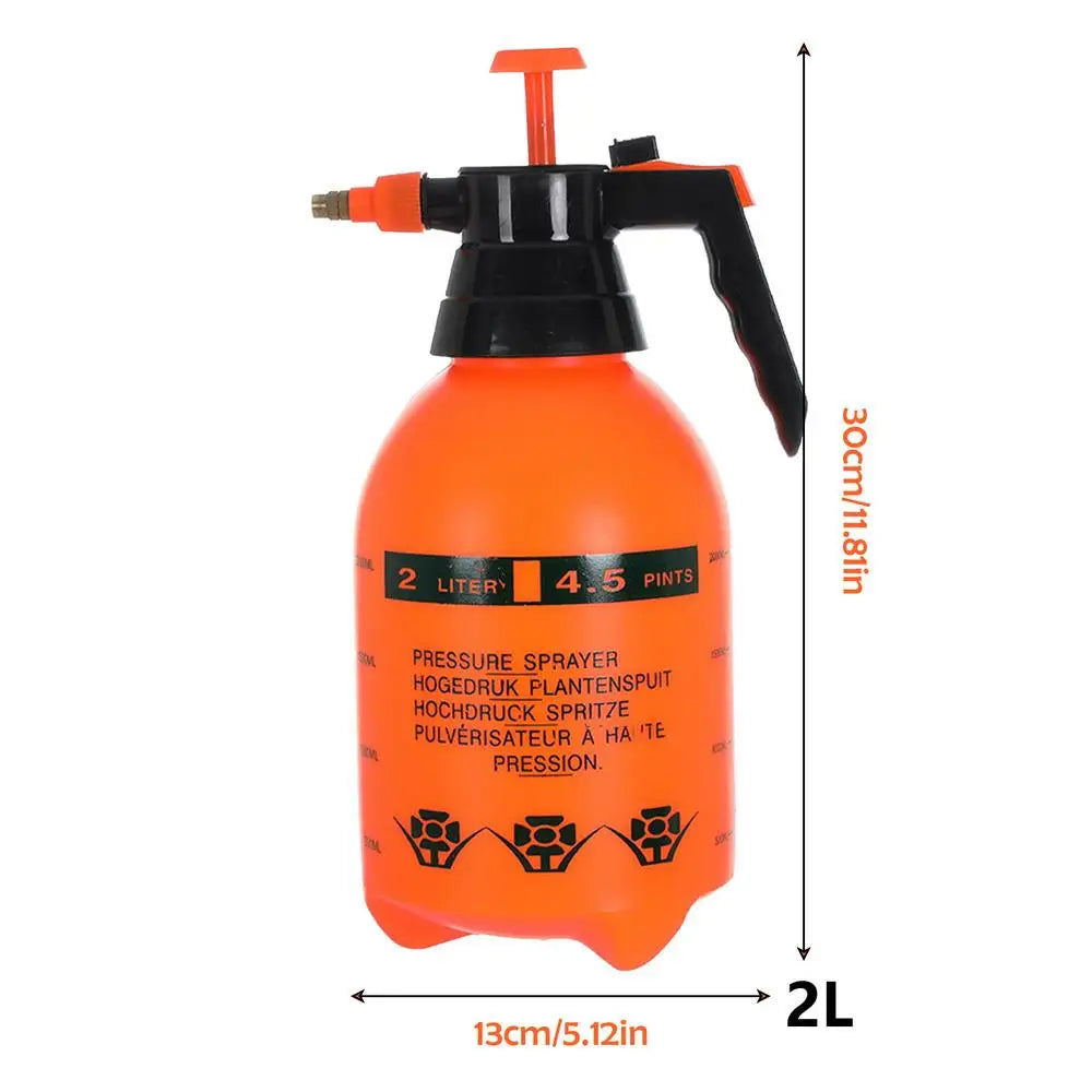 Water Sprayer 2/3L Hand Pressure Water Sprayer Adjustable Portable Garden Sprayer Bottle Plants Sprinkler Car Wash Spray Oasis Select 2L