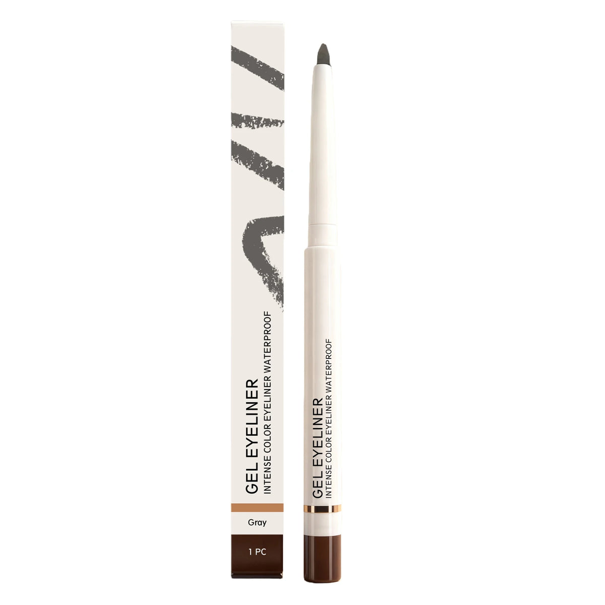 Waterproof Matte Eyeliner Pencil – Long-Lasting & Quick Dry Eyeliner Pencil Oasis Select Grey