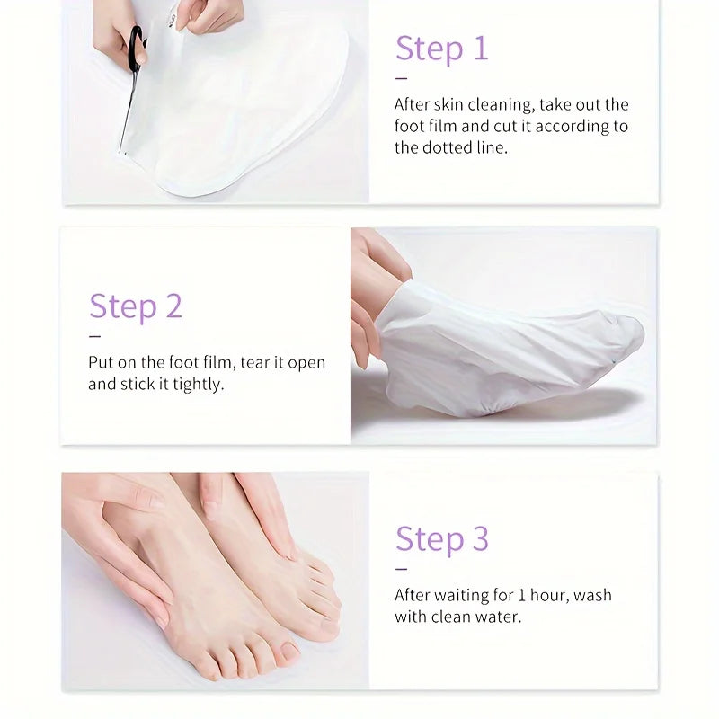 GZE Foot Peel Mask – Exfoliating Dead Skin & Callus Remover