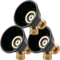 High-Pressure Tornado Vortex Garden Sprayer Nozzle – Adjustable