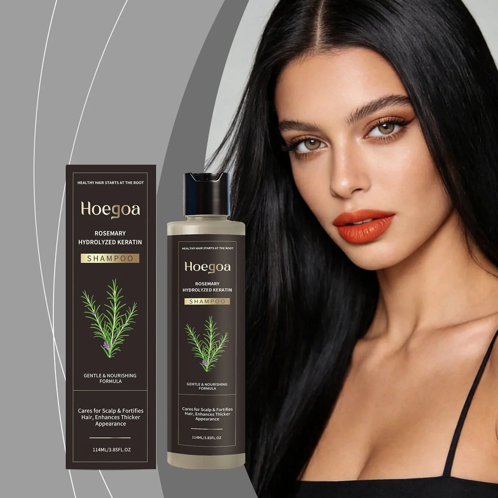 HOEGOA Rosemary Shampoo – Volumizing, Thickening & Anti-Dandruff Rosemary Hair Shampoo Oasis Select