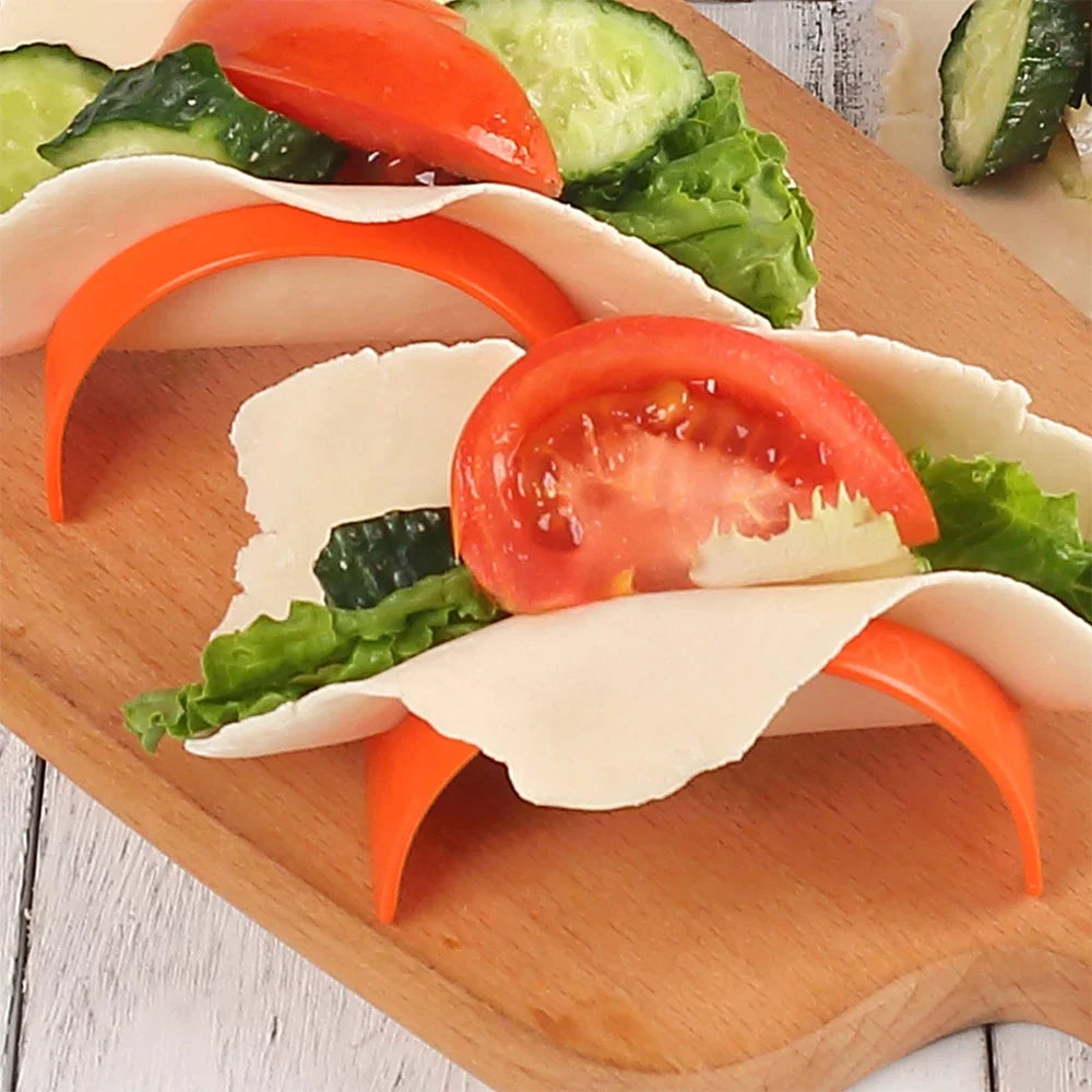 Taco Holder Mexican Pancake Rack Tortilla Tray Food Pallet Holder Kitchen Supplies Oasis Select