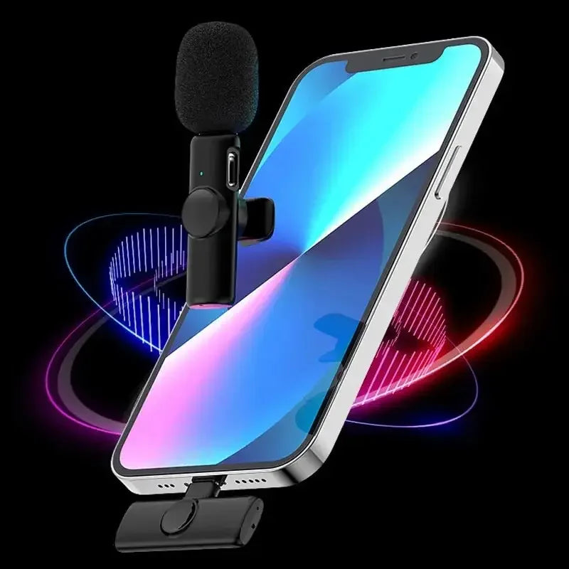 AyeBeau K11 Dual Wireless Lavalier Mic – iPhone & Android