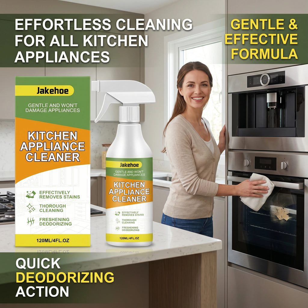 Kitchen Appliance Cleaner Spray Grease & Stain Remover for Stove/Oven/Microwave Cleaning, Deodorizing & Refreshing Spray Oasis Select