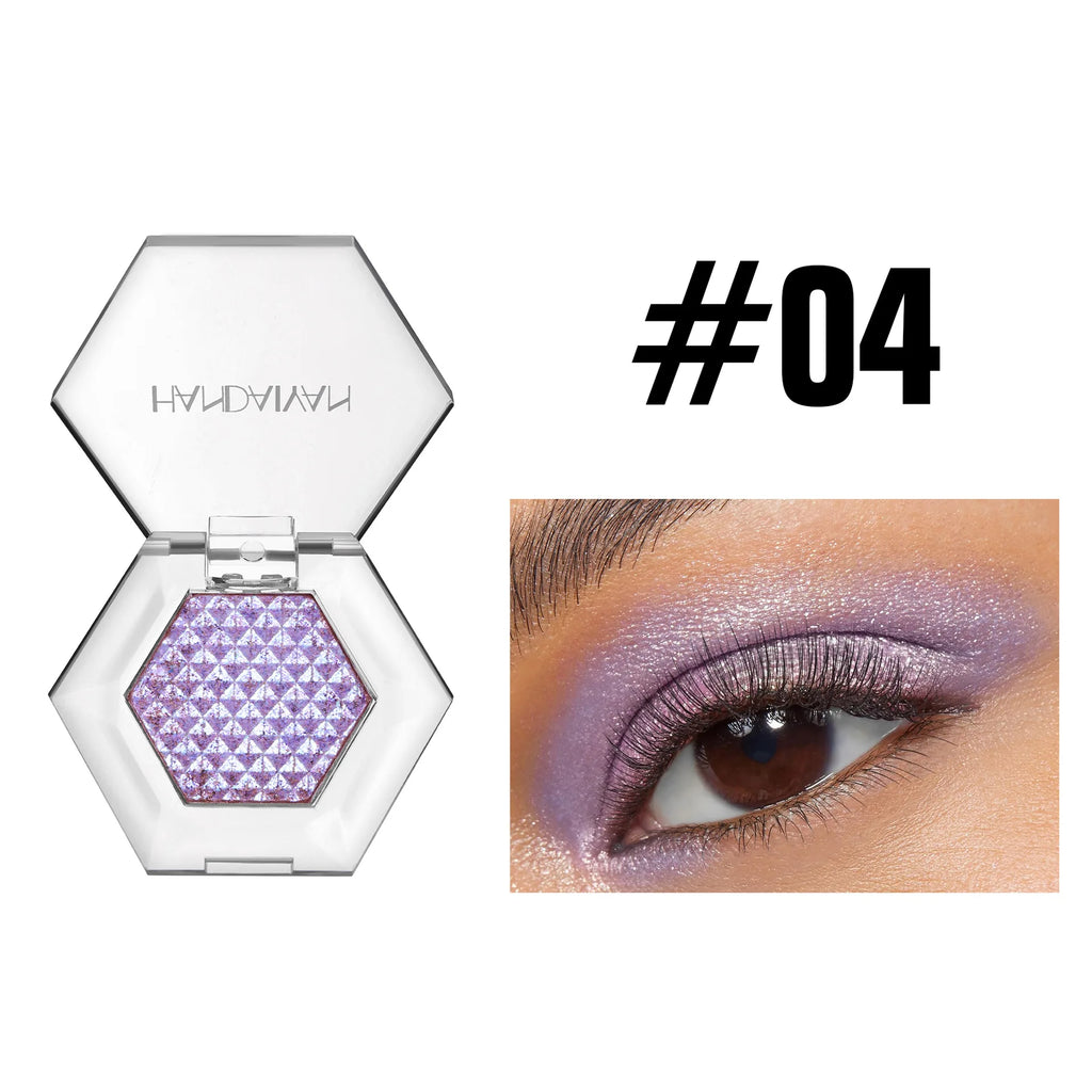Handaiyan Holographic Glitter Eyeshadow – Chameleon Shimmer Palette