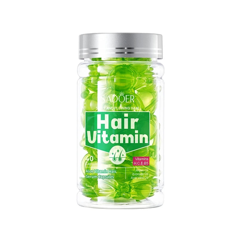 SADOER Aloe Vera Vitamin Hair Essence Capsules 40pcs