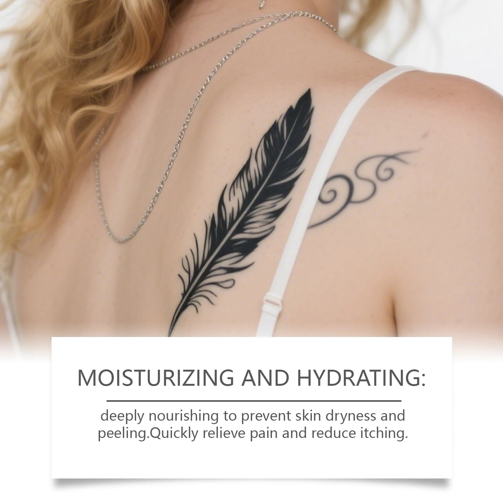 Tattoo care gel gentle formula cleans, comfortable, moisturizes and cares for the skin tattoo color care gel Oasis Select