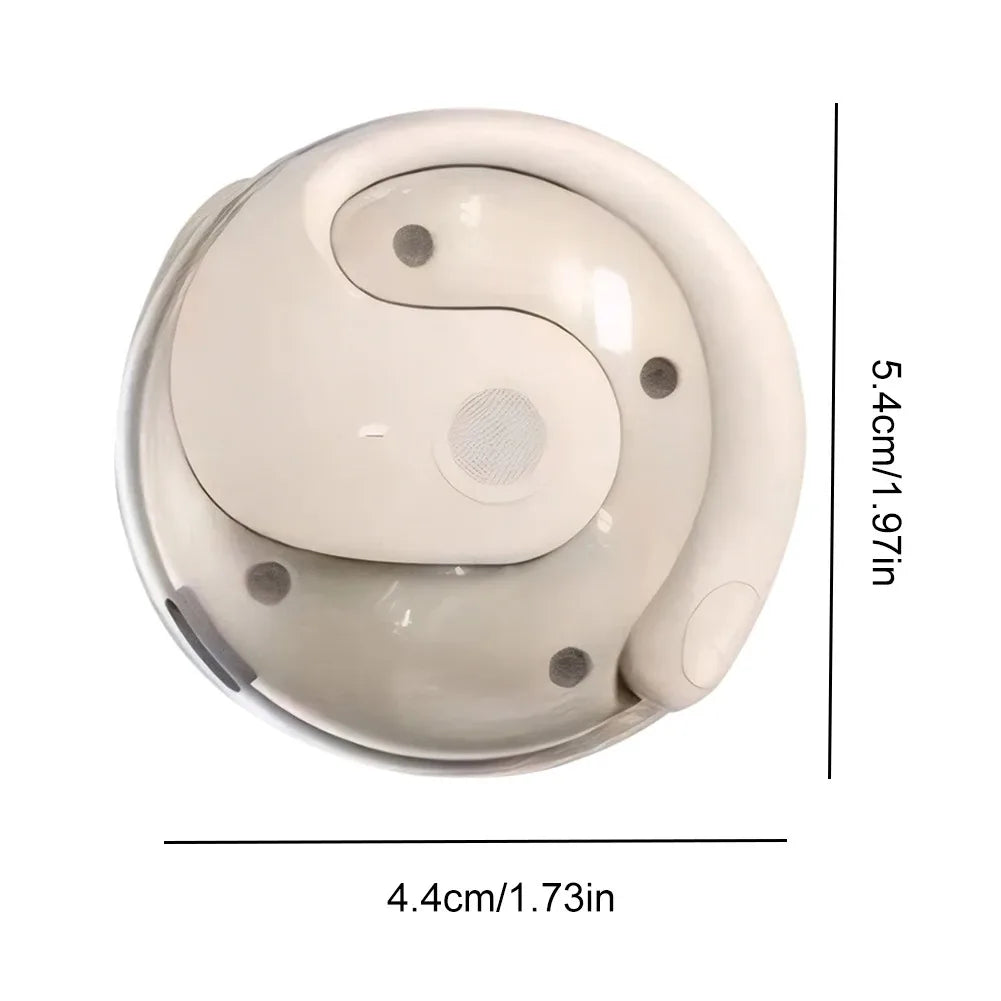 Coconut Ball Bluetooth 5.4 Ear-Hook Headset | ANC Stereo