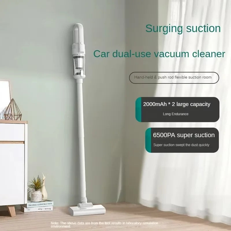 Multifunction Home-appliance 6500Pa Cleaning Machine Powerful Wireless Car Vacuum Cleaner Metal Strainer Portable Handheld Oasis Select