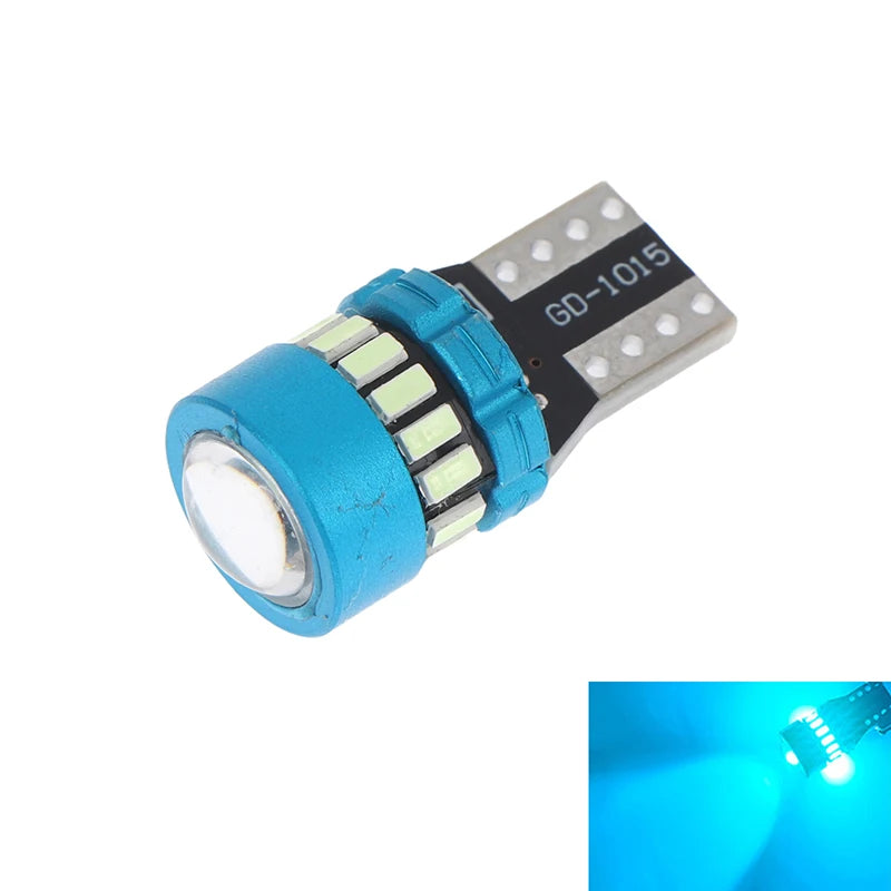 Comprehensive Canbus T10 LED Lighting Solution for Car/Truck Interiors & License Plates Oasis Select A2 Ice Blue