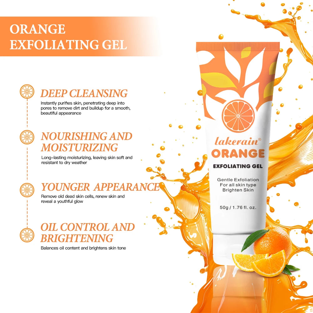 Exfoliating Gel Scrub Face Body Skin Peeling Gel Face Scrub Deep Cleansing Moisturizing Facial Exfoliator Refreshing Oil Control Oasis Select