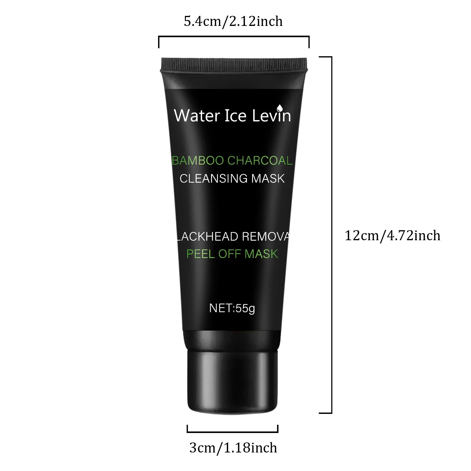 Bamboo charcoal cleansing mask Blackhead Removal Deep Mask Deep Cleansing Cleansing Exfoliating Mask Treatment Black Mask Oasis Select