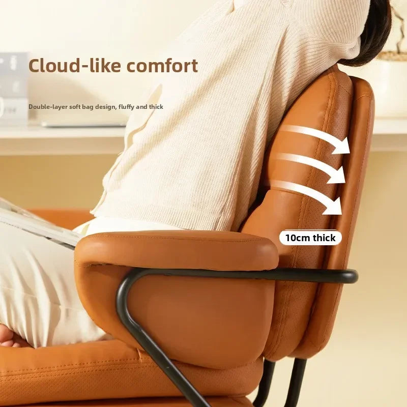 Computer Chair Office Chair Study Chair Leather Swivel Chair Book Desk Chair Bedroom Study Chair Oasis Select