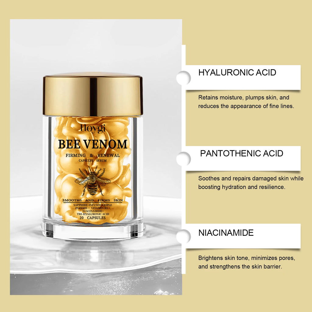 Hoygi Bee Venom Facial Essence Capsules – Firming Serum