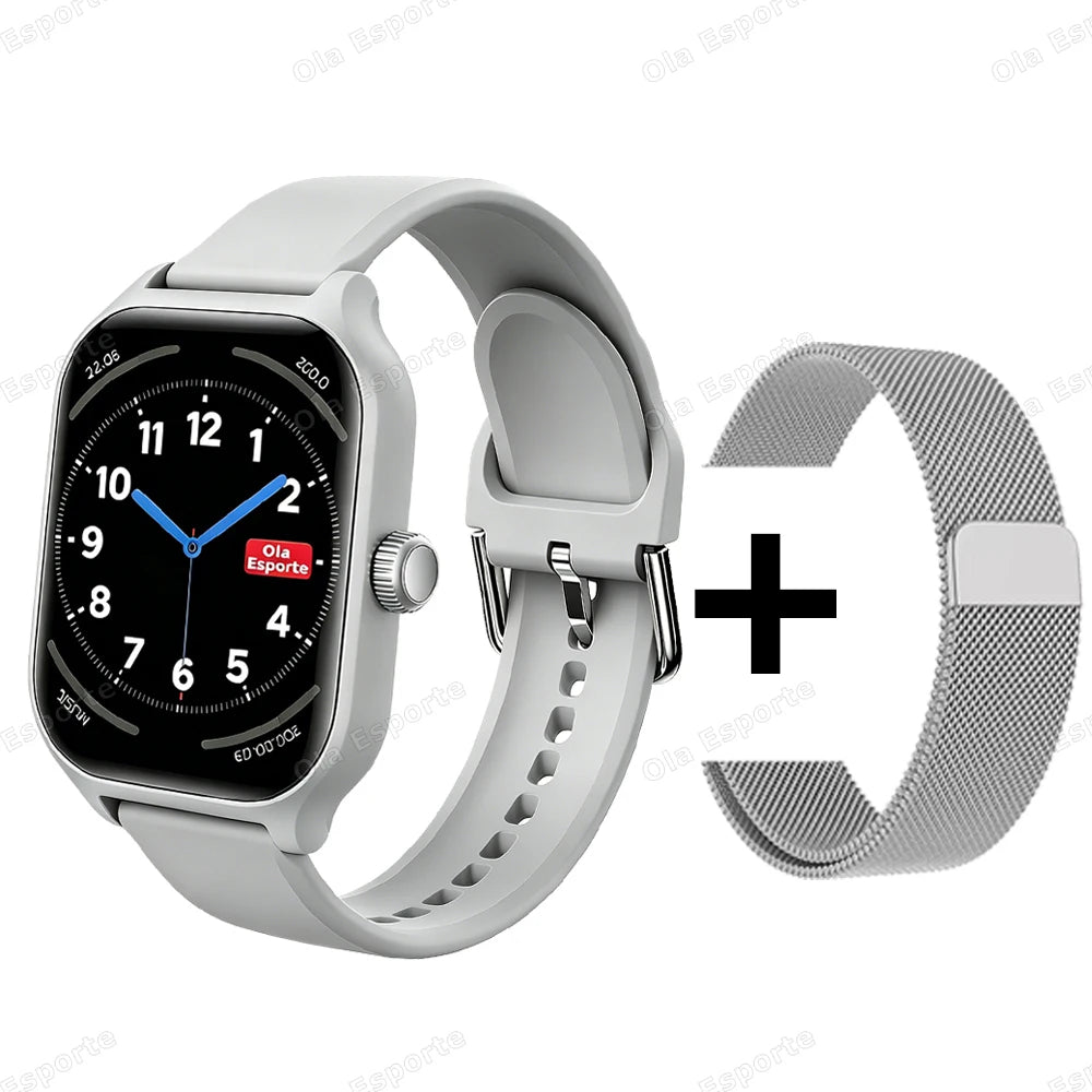 Ola Esporte 1.85" Smart Watch – Bluetooth Call & Fitness Tracker