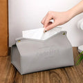 Modern PU Leather Tissue Box Cover | Car & Home Decor