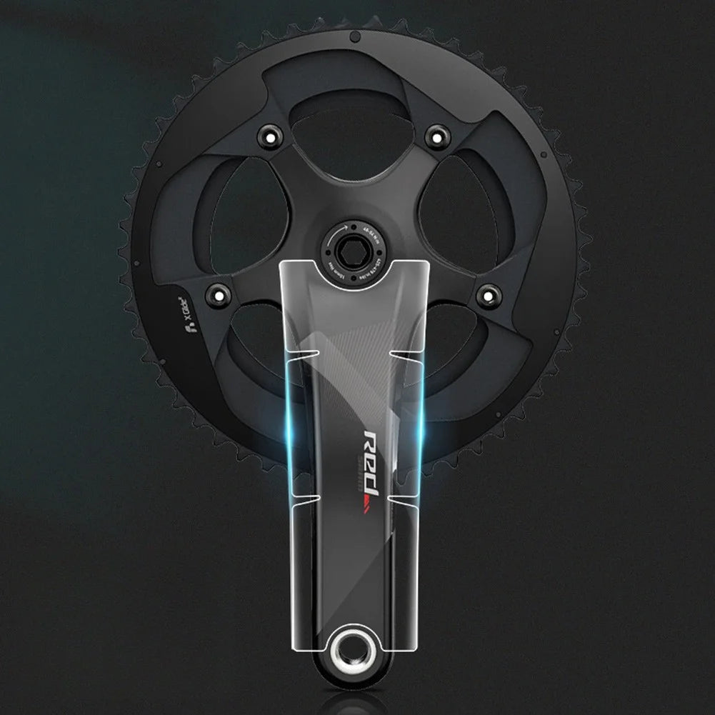 Bicycle Crank Protector Stickers Decals Road Bike Adhesive| TPH Film For-SRAM/SHIMAN0 Cycling Crankset Protector Stickers Parts Oasis Select