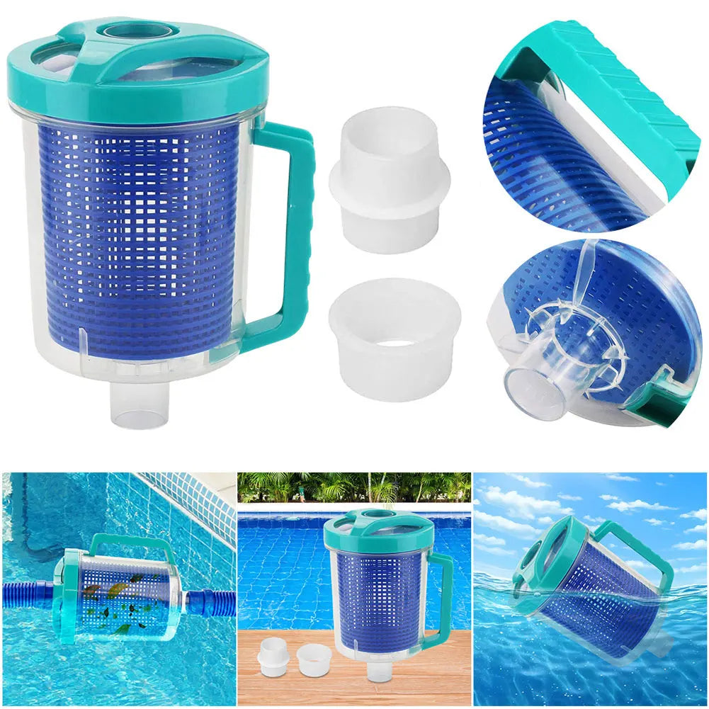 Inline Pool Leaf Canister – Fits Hayward W26705 & Pentair R211084 Pool Leaf Canister Oasis Select