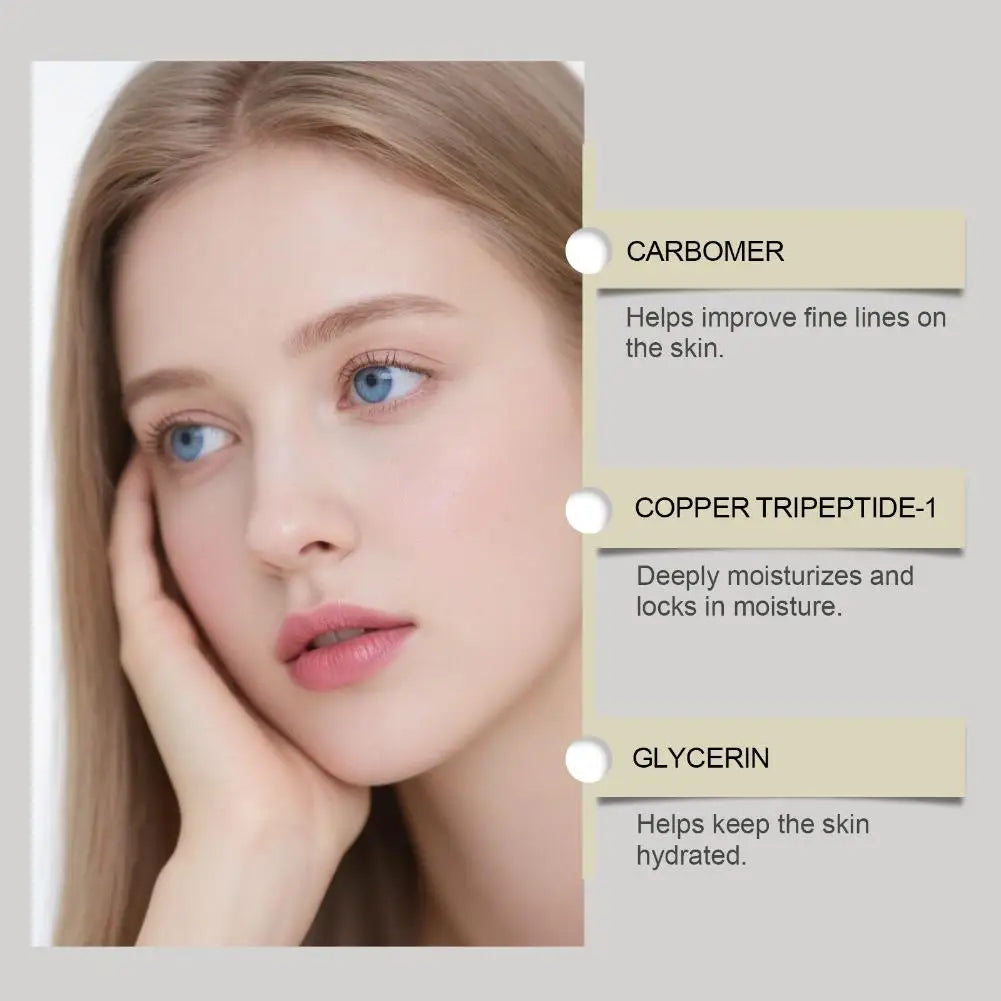 Copper Peptide Face Serum – Anti-Wrinkle & Barrier Repair 30ml Copper Peptide Serum Oasis Select