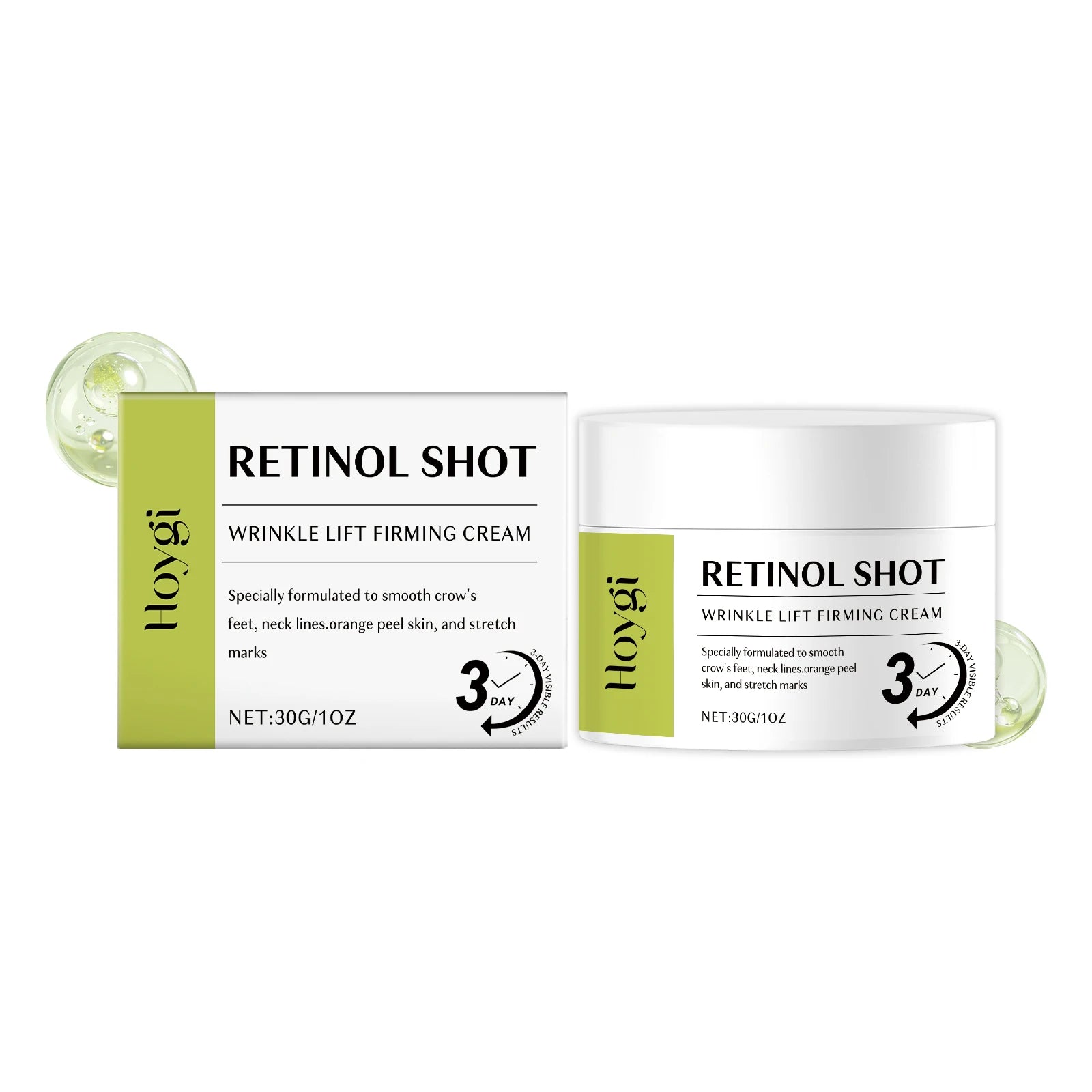 Hoygi Retinol Eye Care Set – Dark Circles & Firming Eye Care Set Oasis Select Eye Cream
