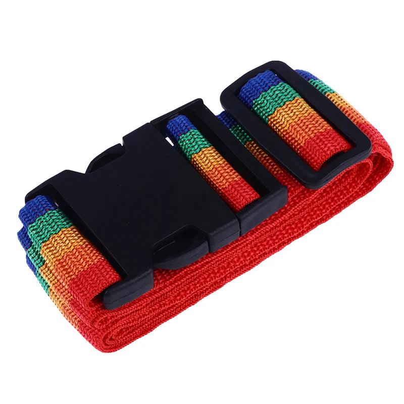 2M Travel Luggage Suitcase Secure Lock Durable Nylon Packing Strap Belt 1Pc Oasis Select 1Multicolor