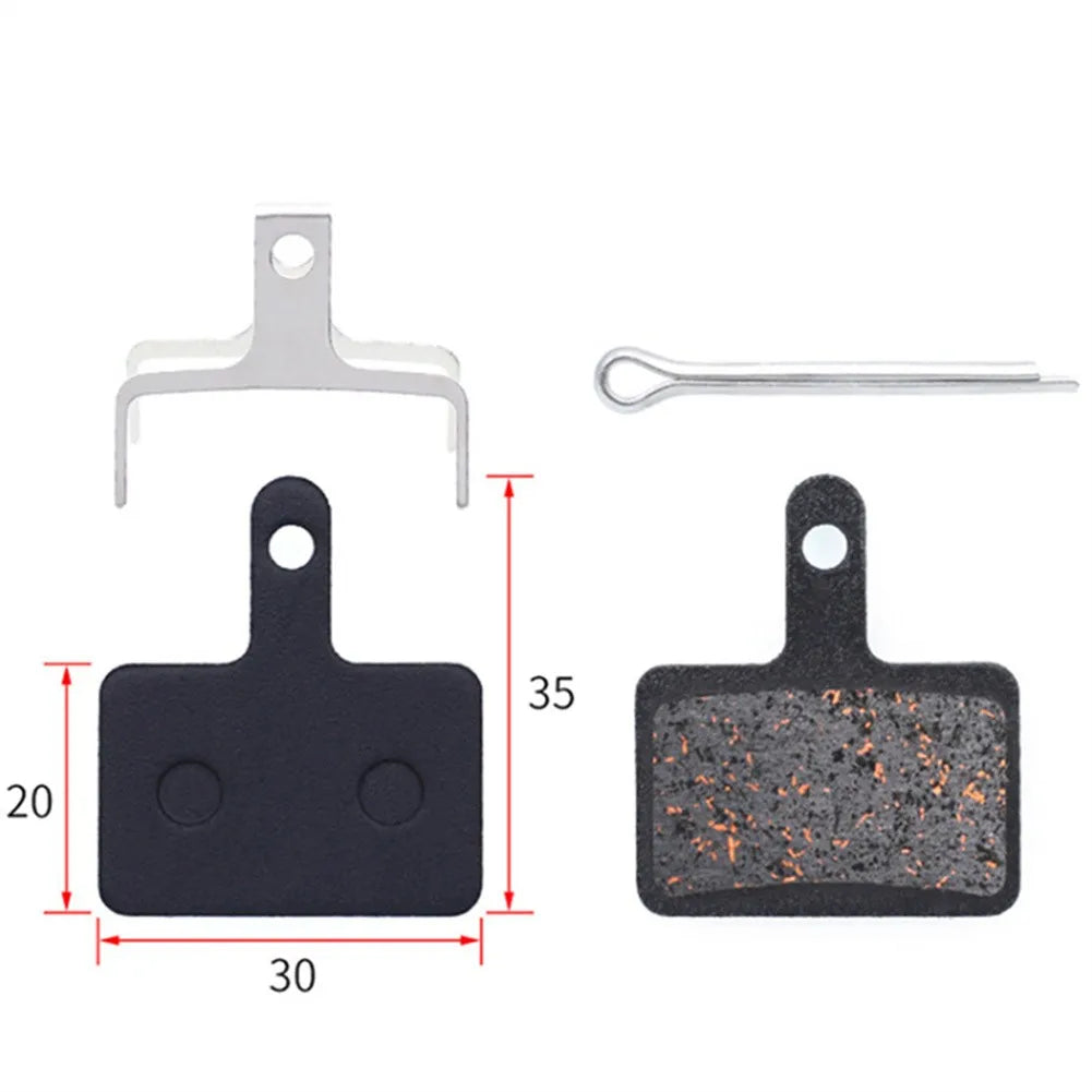 Bicycle E-Scooter Metal+Resin Sintered Disc Brake Pads For SHIMAN0/M355/M515 Etc Cycling Bike Disc Brake Pad Parts Oasis Select