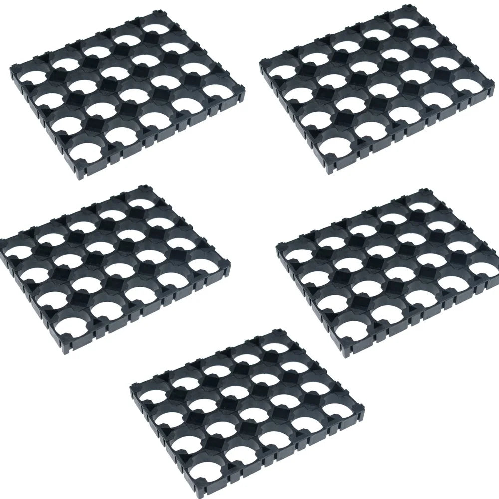 1-10pcs 4x5 Cell Holder 18650 Lithium Battery Case Holder Batteries Pack Plastic Holder Bracket for 18650 Battery Pack Storage Oasis Select 5pcs