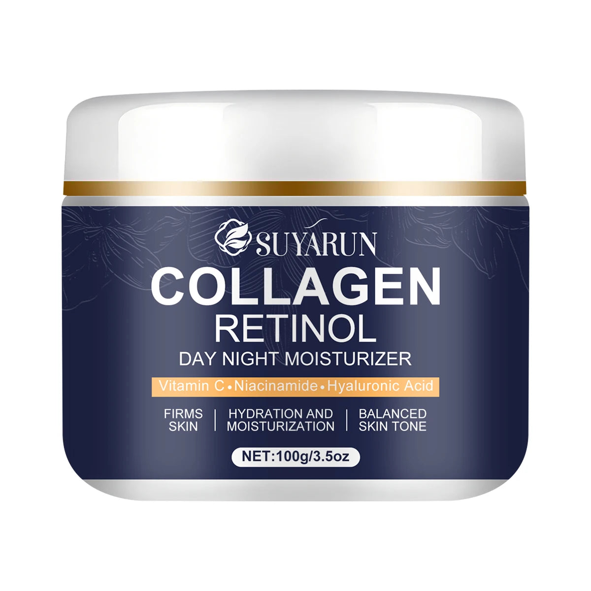 Collagen Retinol Moisturizer – Vitamin C & Niacinamide Cream
